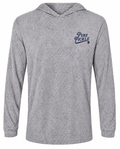 Pure Pickle Hooded Long Sleeve Tee – Navy Logo