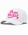 Pure Pickle Performance Hat - Navy with Pink embroidery