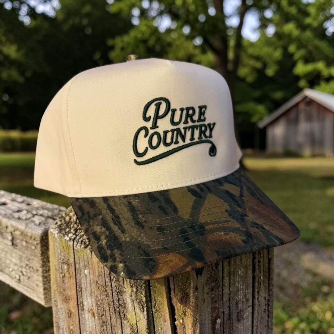 Pure Country Trucker Hat – Camo
