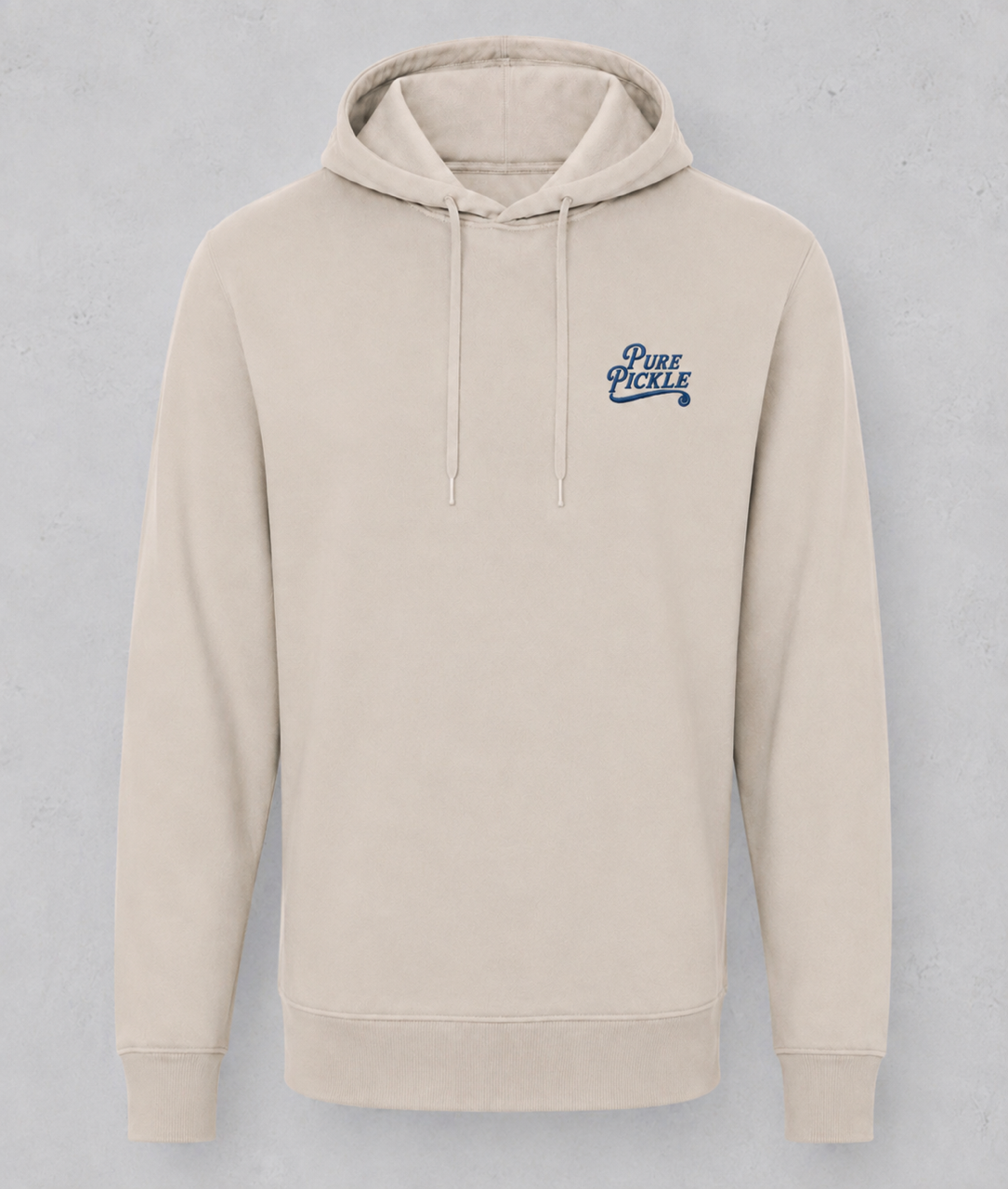 Pure Pickle Hoodie – Navy Logo