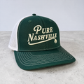 Pure Nashville Green/Cream Trucker Hat